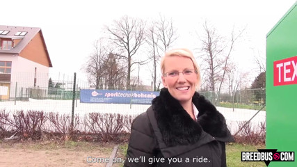 Luci Angel Picked Up in the Parking Lot by BreedBus