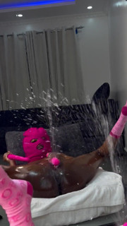 Squirting with a Balaclava on Coz Why Not