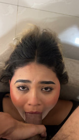 This is how you swallow a cock