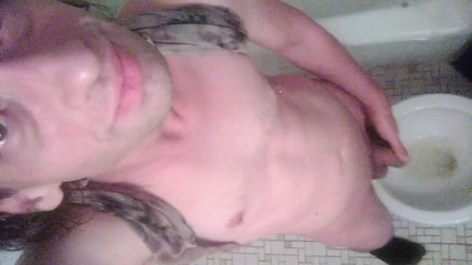Horny Transgirl Pissing Standing up in Full View