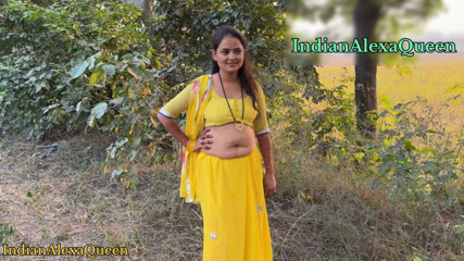 I unexpectedly ran into a beautiful Bhabhi in a deserted area, so I took her home to drop her off Hindi Audio IndianAlexaQueen
