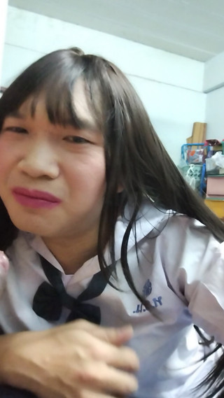 Student Ladyboy and Her Man