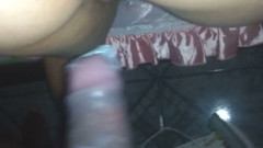 Picking up naughty girl in her friend's bed
