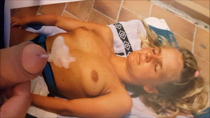 Tribute to Petra. Premature quick cum on pic  Frank Germany