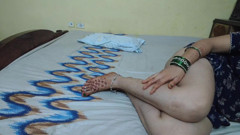 Foot Job by Bhabhi and Fuck by Devar