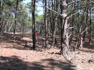 wife fucked in the woods