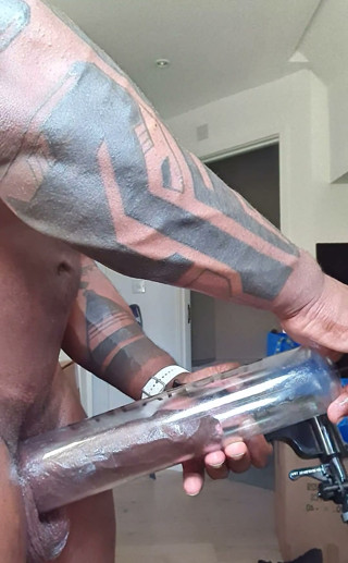 Do I Need to Pump This Already Thick Cock, Also That Pre,cum Drip