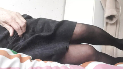 Skirt and stockings