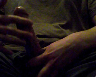 Edging my cock, moaning, precum, and intense orgasm