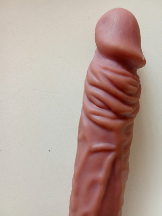 Moto265 Big cock fucking a tight pocket pussy doll close-up without Lube