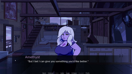 Amethyst really wanted to show her dick sucking skills - Gem Blast part 2