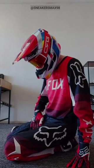 Playing in Mx Gear Cum on Nike Sneakers