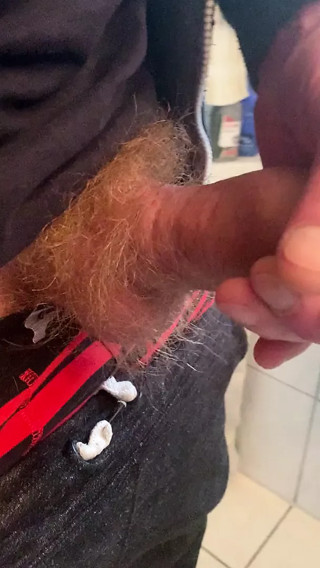 Wank my pumped dick