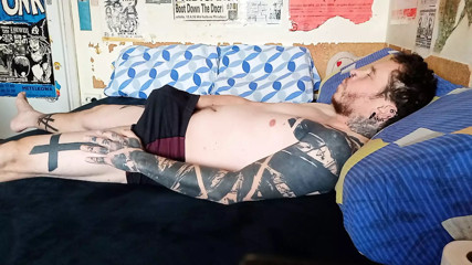 Morning masturbation orgasm
