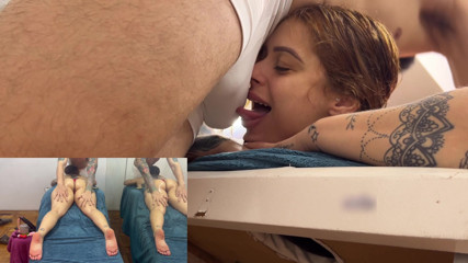 Camila Vegas Sloppy Deepthroat & Ass Spanking!  Cuckquean: I'm going to fuck her friends