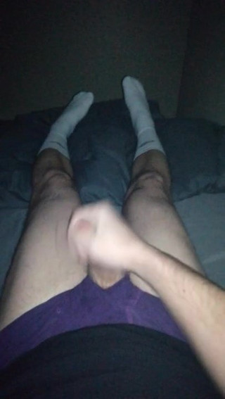 Young Boy Delicious Orgasm In Bed
