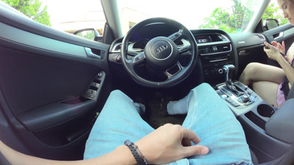 Deep Blowjob in My Car with Safira Yakkuza
