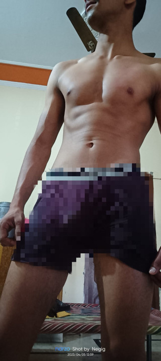 Musterbation by single boy in India