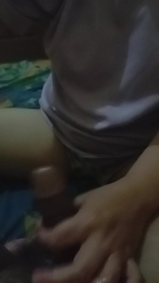 Latest cock massage porn new maid has big tits and narrow pussy
