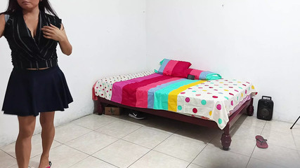 cuckold leaves and stays masturbating for each other