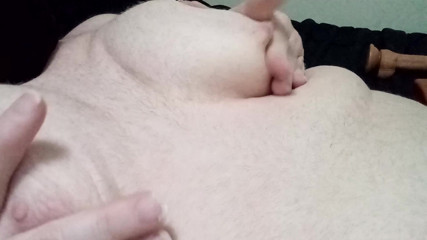 Playing With My Natural Sissy Tits thumbnail