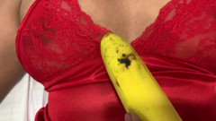 Aj to devar ji ne mere chut me banana ghussa dala omg