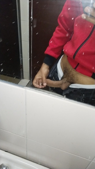 Masturbating at work