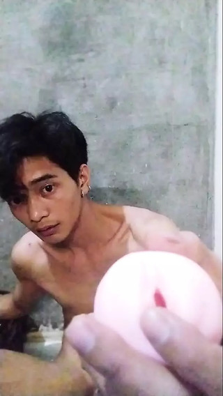 A Young Boy Experiments With His First Sex Toy - Part 2