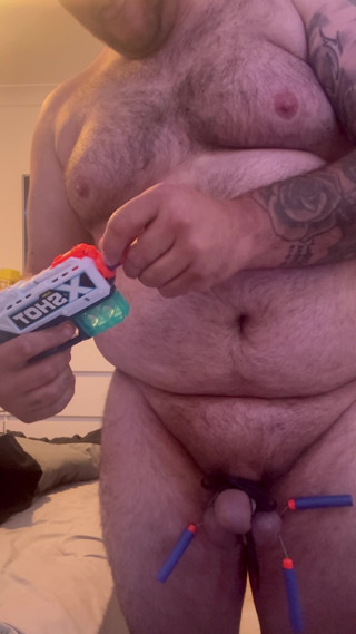 CBT with nerf bullet and needles
