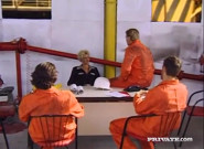 She Gets Gang Banged at Work Including Anal and Blowjobs