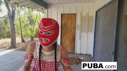 Marica Hase the house jacker gets some BBC from Chris Cock!