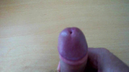 Cumming on a table