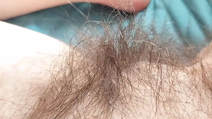 The Fingers in My Hairy Pussy Are Called Clitoral Masturbation