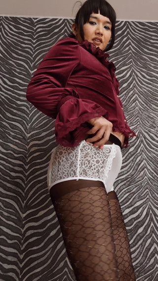 Ponny Letany Dancing and Showing Her Sweet Ass and Sexy Legs in High Heels