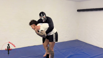 Kourtneyinked Vs Masked Rider – Submission Wrestling Showdown