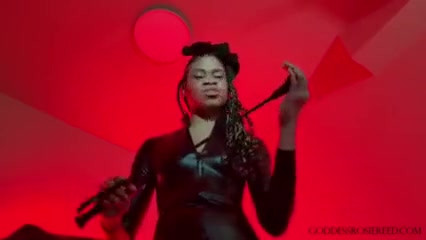 Beat Your Balls and Eat It - Ebony Femdom Goddess Rosie Reed CBT and Cum Eating Instruction Domination POV - Standard Definition