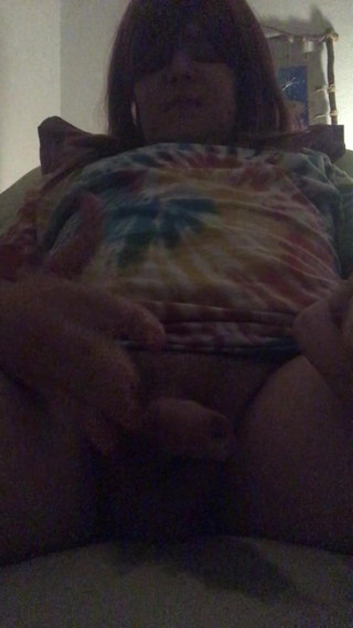 BifloXXX redhair sissy masturbation and cum swallowing