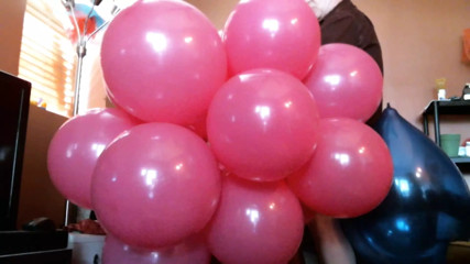 Balloonbanger 82) Bunch O Balloons Pop and 17" Balloon Pop