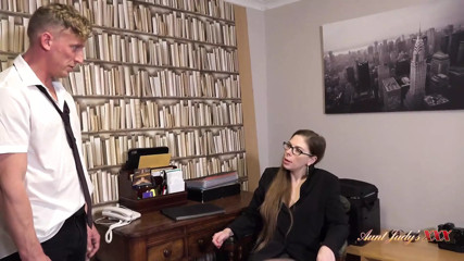 AuntJudysXXX - Tall MILF Boss Lady Alice Fucks Her Employee