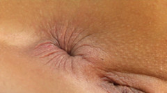 Pierced MILF Stretches Her Ass With Thick Blue Dildo