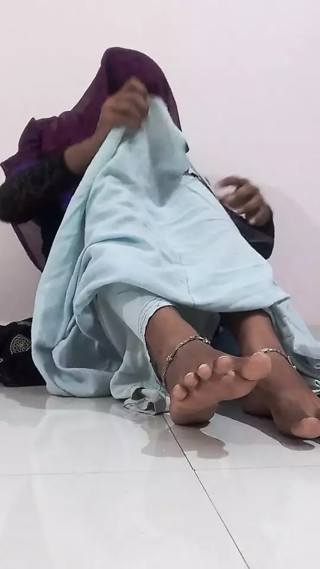 Crossdresser in saree