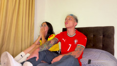 BUSTY COLOMBIAN beats PORTUGAL and comforts me WITH A HARD FUCK