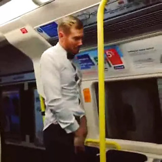 Dare to piss in the train