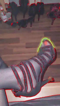 High heels nylon feet | Tranny Update | Porn videos