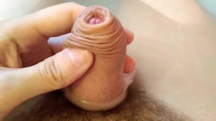 Just playing with my dick in the bath