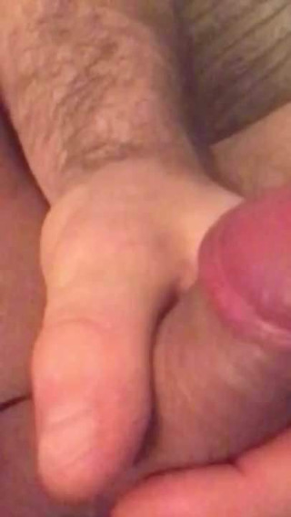 Up close riding dildo