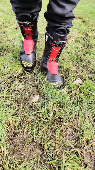 Haix Fire Hero 3 in Mud