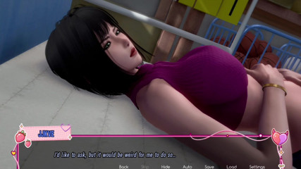 JJKVE – READ HEAD GIRL WITH PLAYING BIG BOOBS