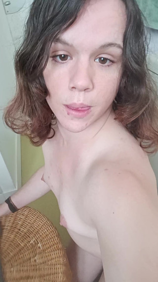 Masturbation in heat after a walk