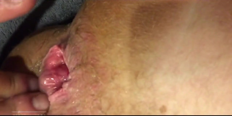 2 Fingers Fucking My Wet Pink Hole